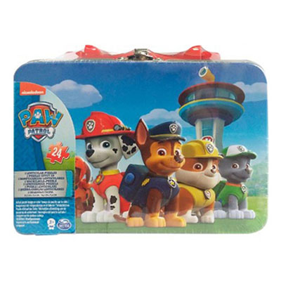 Paw Patrol Lent Puzzle in Mini Tin With Handle